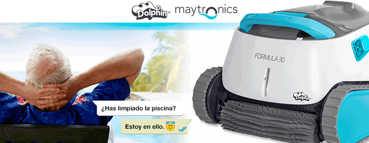 Promoción robots limpiafondos Dolphin Days
