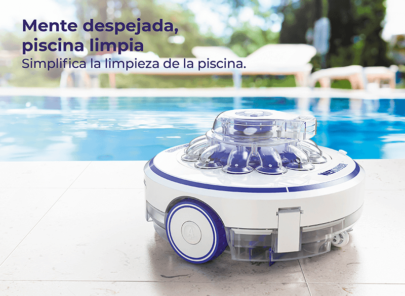 Mente despejada con el Wet Runner, simplifica la limpieza de la piscina