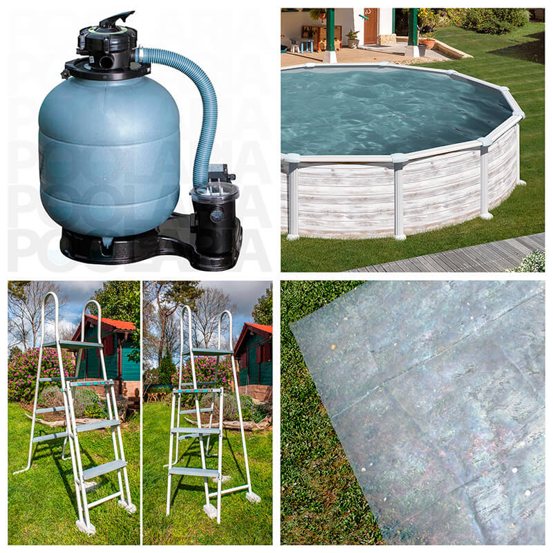 Equipamiento piscina Gre Groenlandia circular