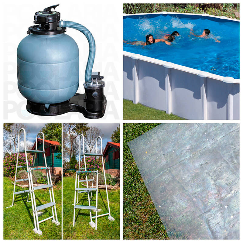 Equipamiento kit piscina Gre Haiti