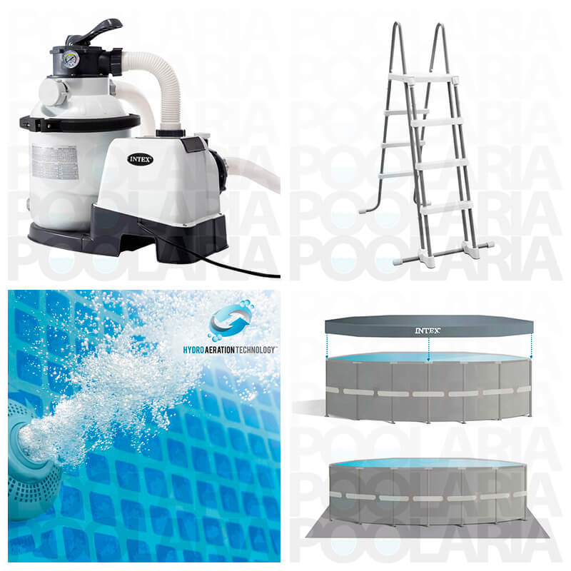 Equipamiento piscina Intex Ultra XTR Frame 26326NP