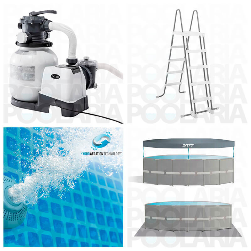 Equipamiento piscina Intex Ultra XTR Frame 26330NP