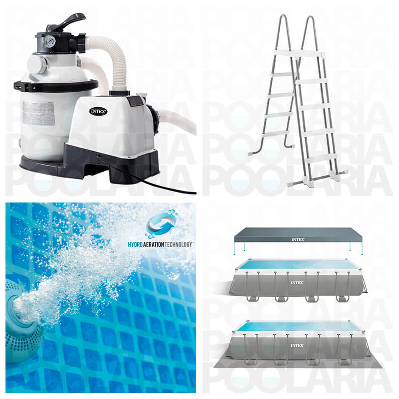 Equipamiento piscina Intex Ultra XTR Frame 26356NP