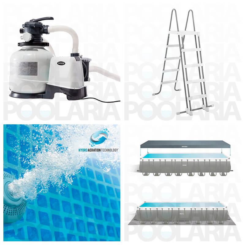 Equipamiento piscina Intex Ultra XTR Frame 26374NP