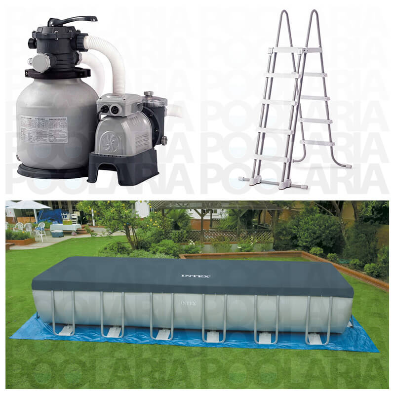 Equipamiento piscina Intex Ultra Frame 28362NP
