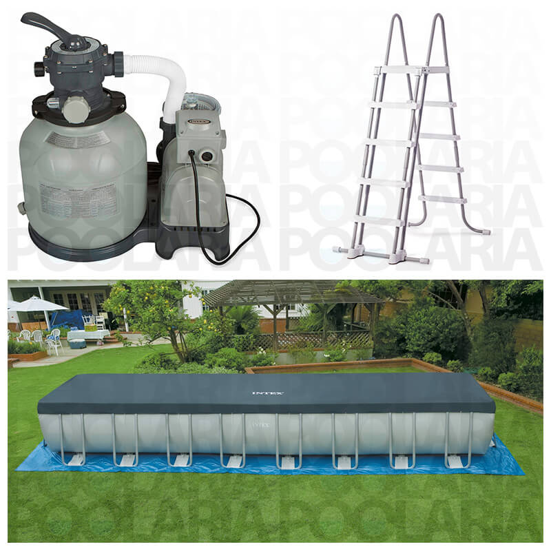 Equipamiento piscina Intex Ultra Frame 28372NP