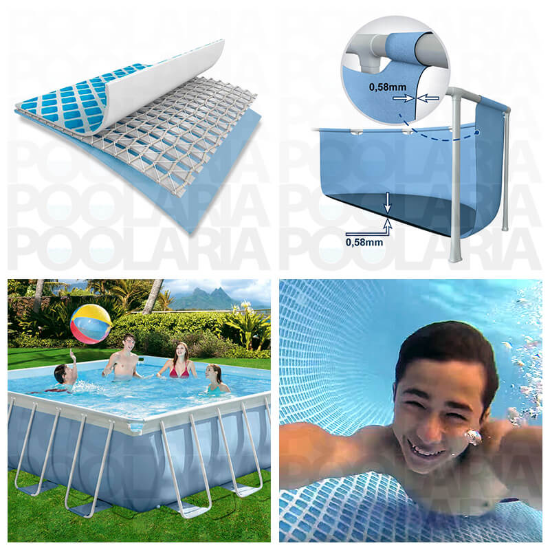 Detalles piscina Intex Prisma Frame 26764NP