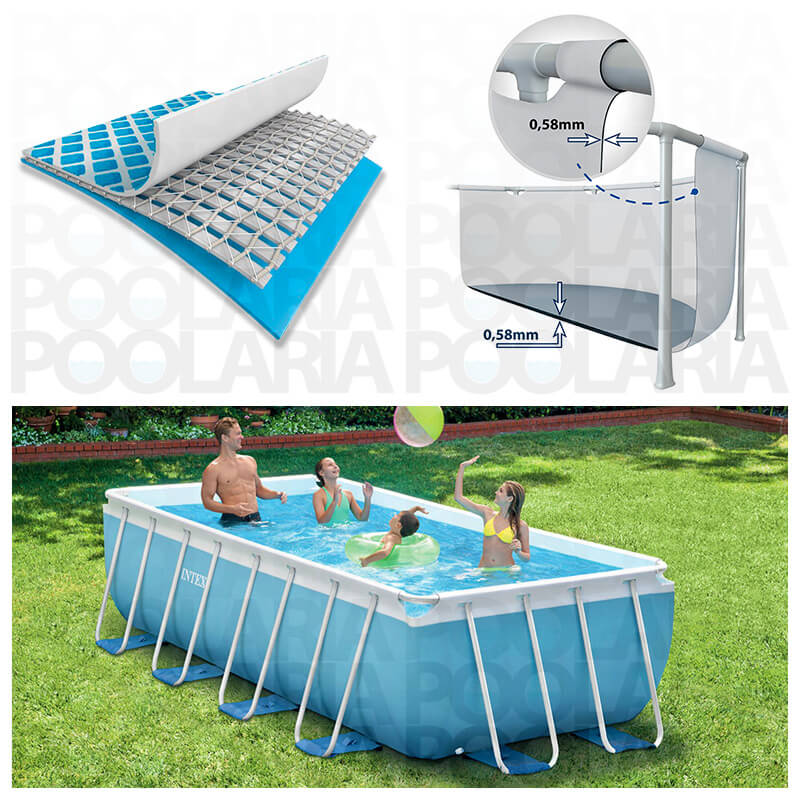Detalles piscina Intex Prisma Frame