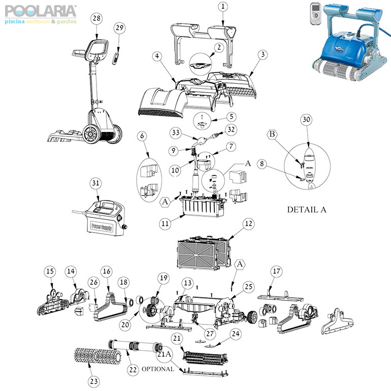 Recambios Dolphin Supreme M5