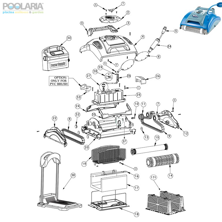 Recambios Dolphin M200