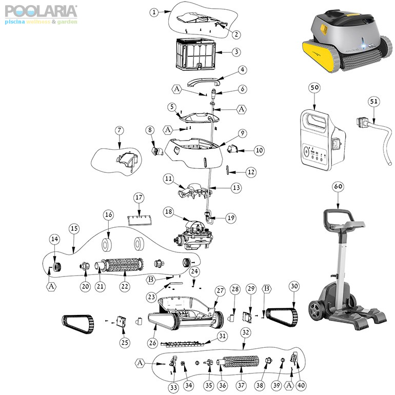 Recambios Dolphin Avalon 40i