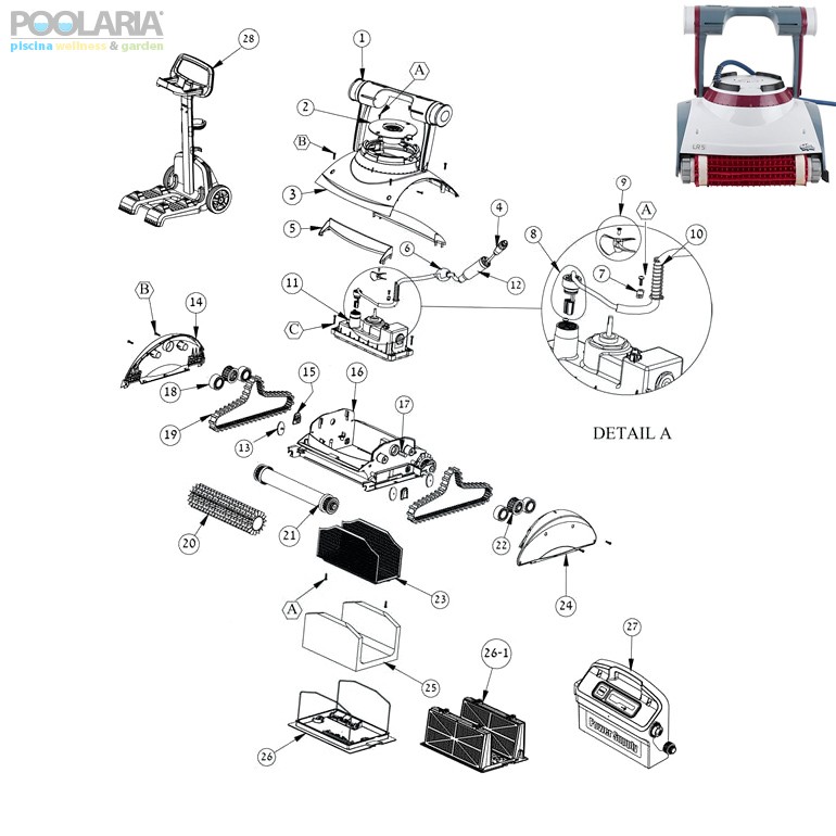 Recambios Dolphin LR5