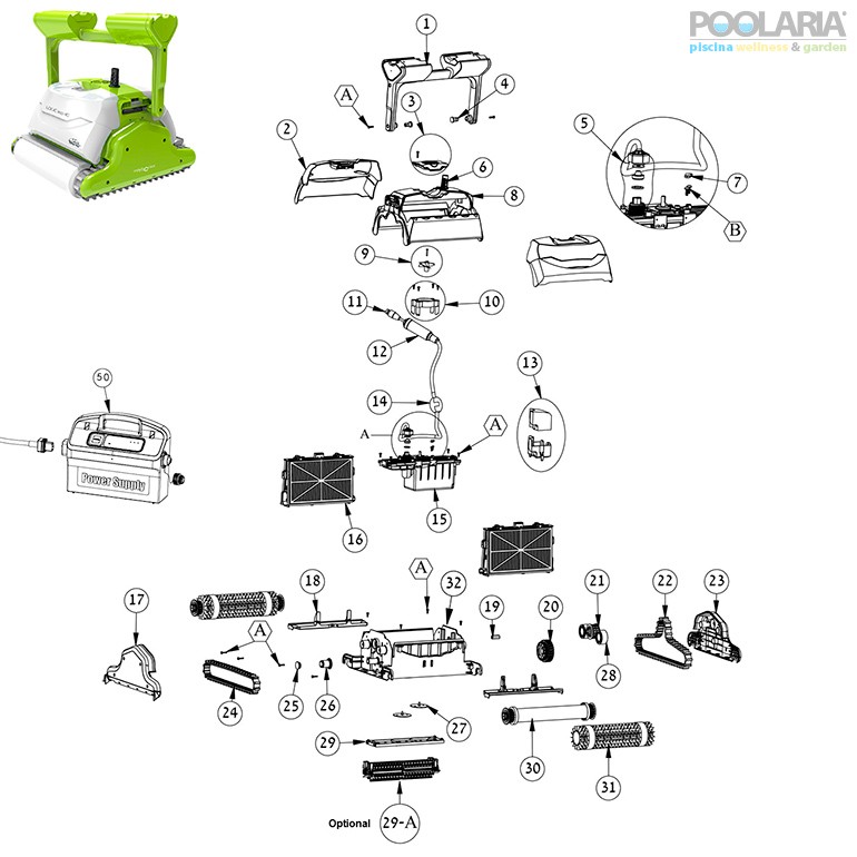 Recambios Dolphin Logic Eco 40