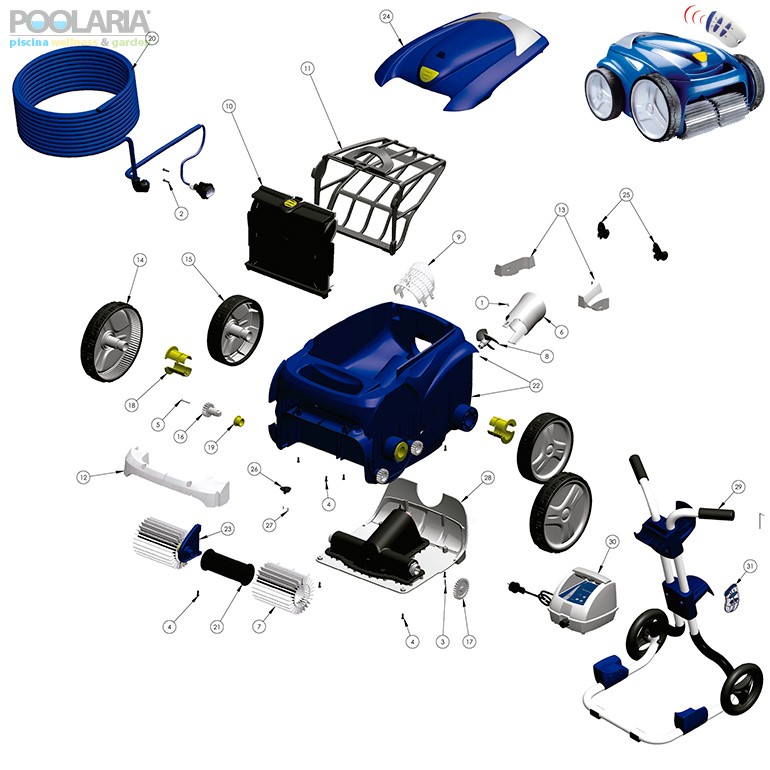 Recambios Zodiac Vortex 4