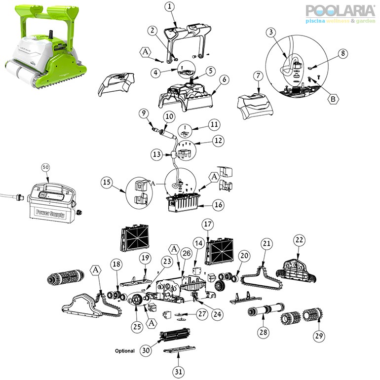 Recambios Dolphin Logic Eco 50