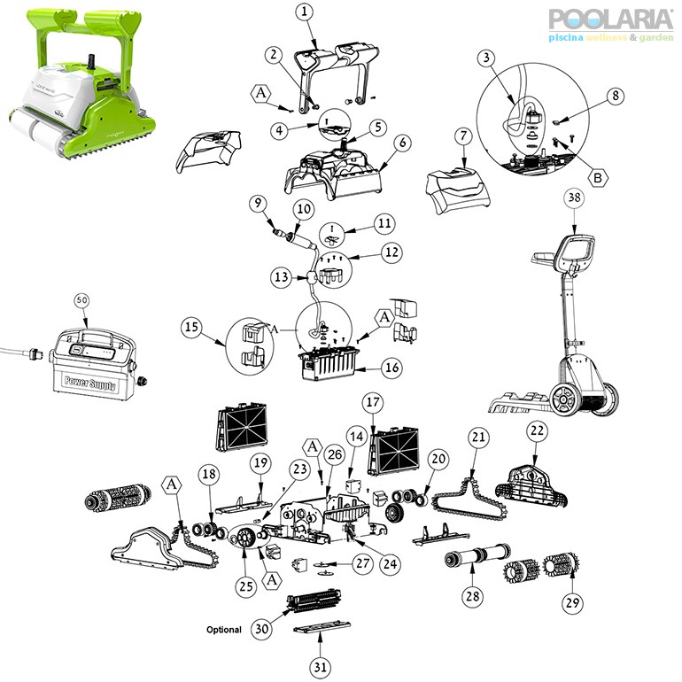 Recambios Dolphin Logic Eco 60