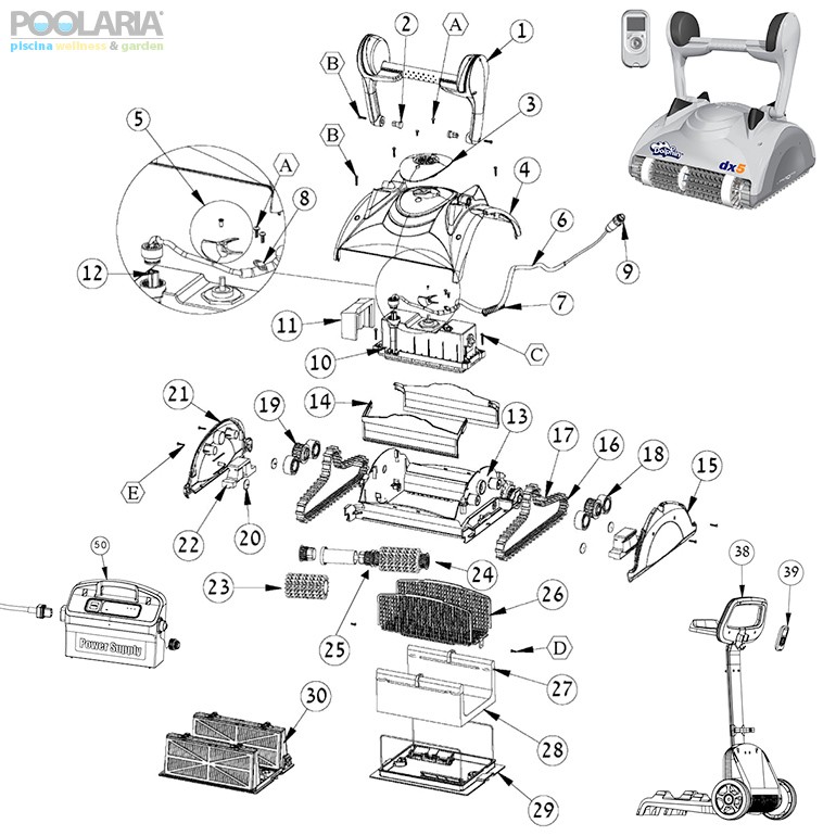 Recambios Dolphin DX5