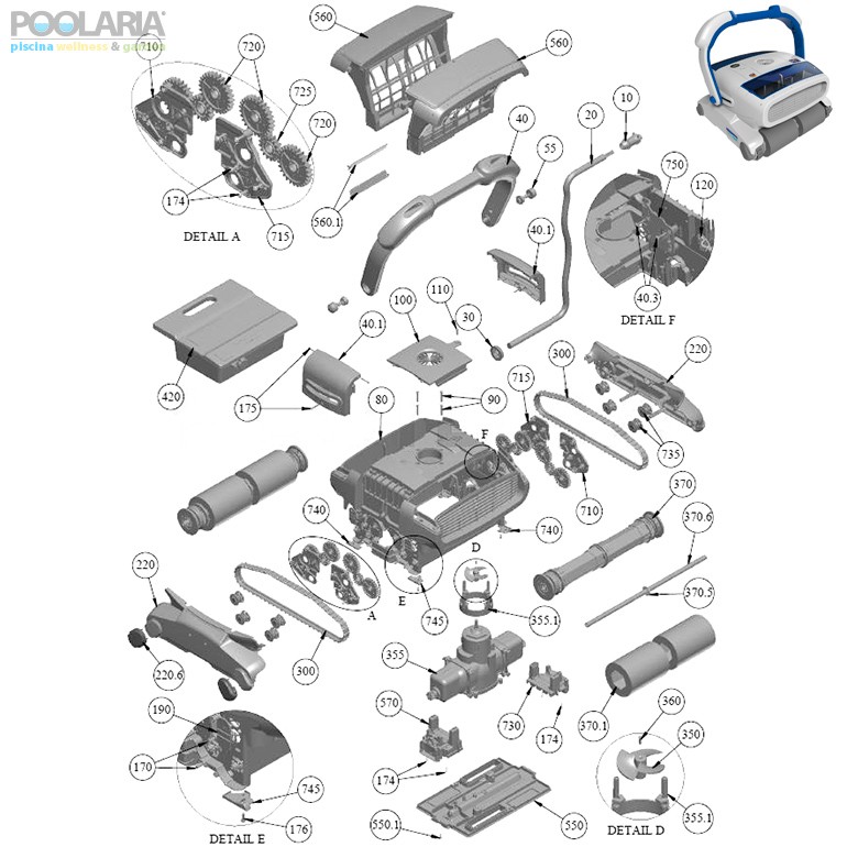 Recambios AstralPool H5 Duo