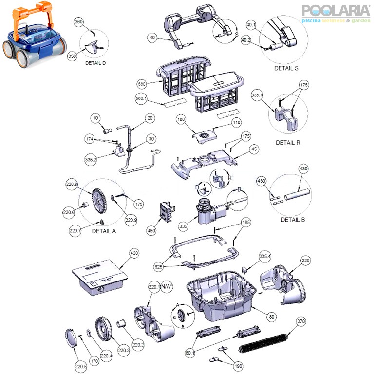 Recambios AstralPool Max 3