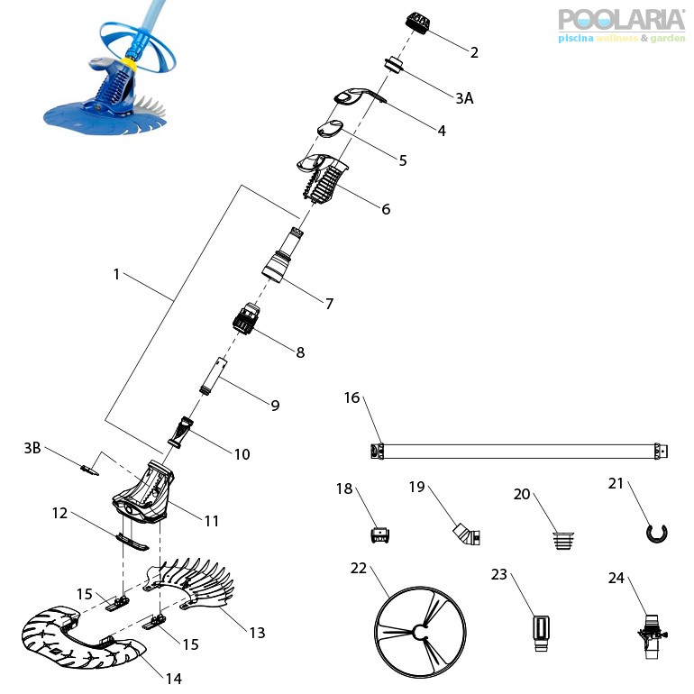 Recambios Zodiac T5 Duo