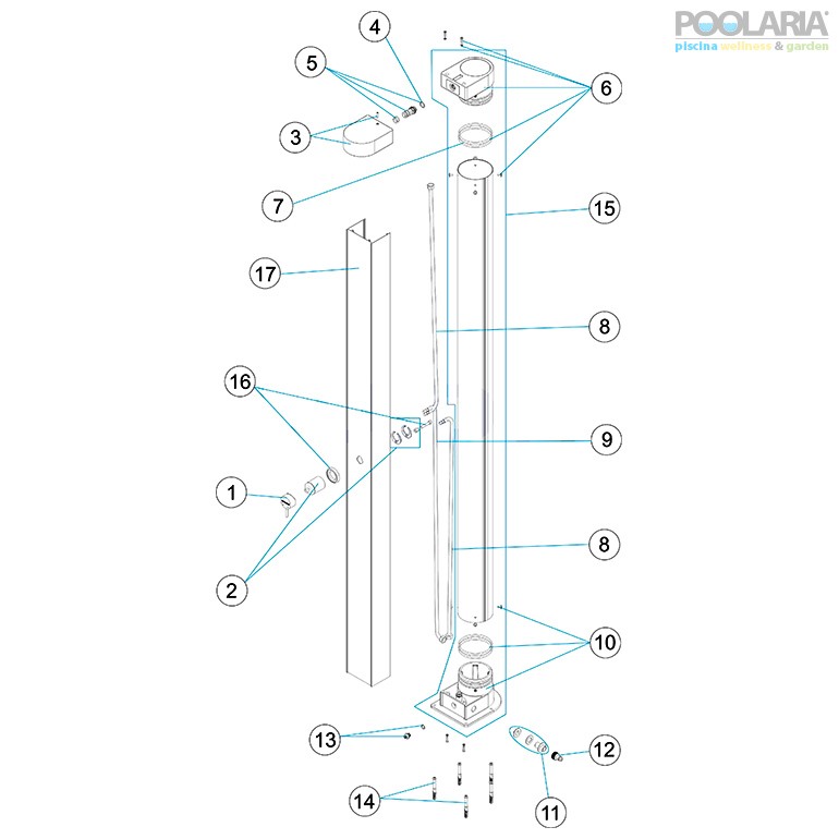 Ducha Solar Angel AstralPool 56932 - Outlet Piscinas