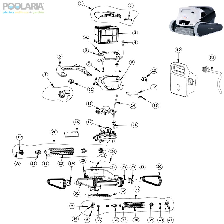 Recambios Dolphin PoolStyle 30