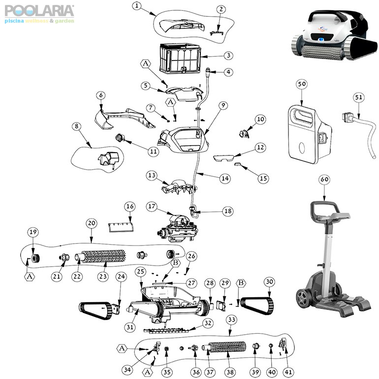 Recambios Dolphin PoolStyle 50i