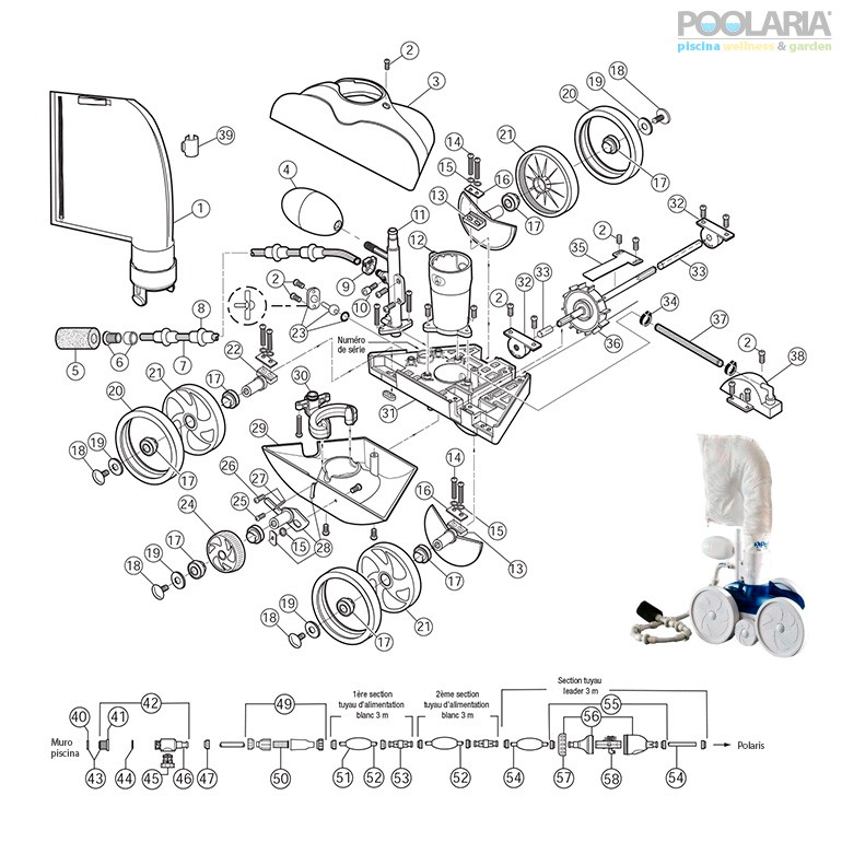 Recambios Polaris 280