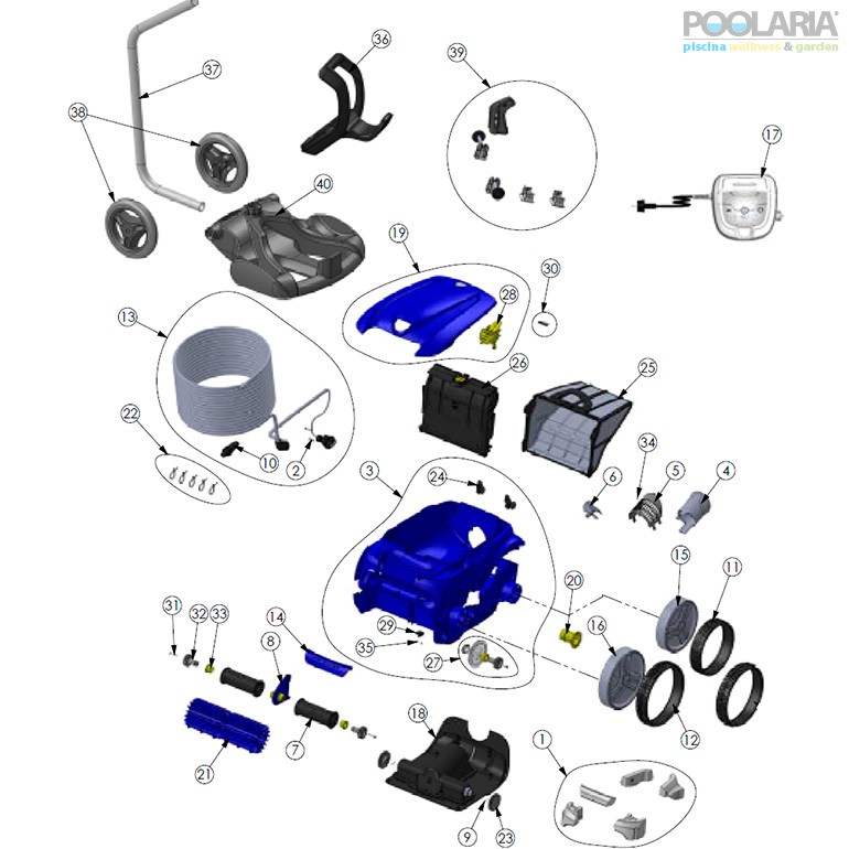 Recambios Zodiac RV 4400