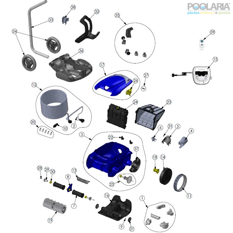 Recambios Zodiac RV 5500