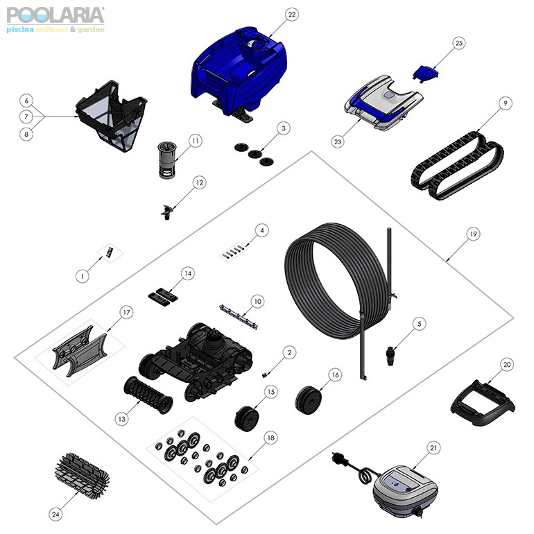 Recambios Zodiac RT 3200