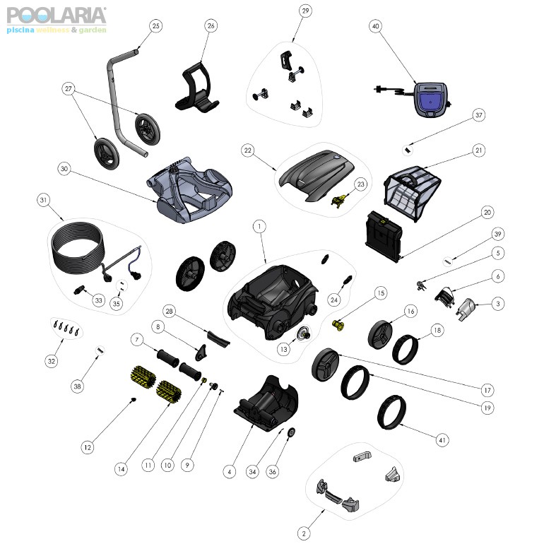 Recambios Zodiac OV 3400