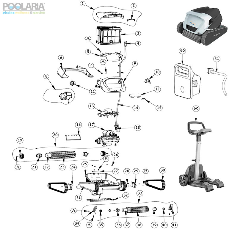 Recambios Dolphin PoolStyle 35