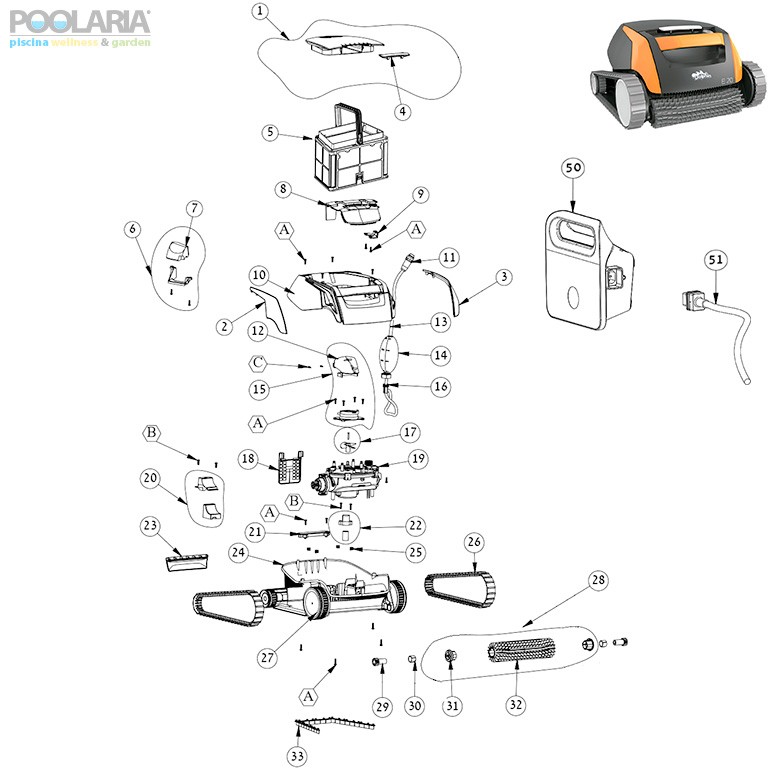 Recambios Dolphin E20