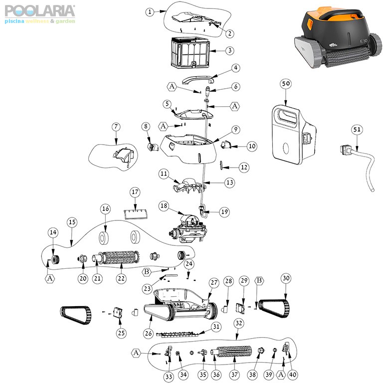 Recambios Dolphin E30