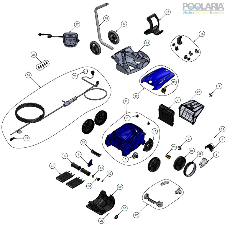 Recambios Zodiac RV 5480 iQ