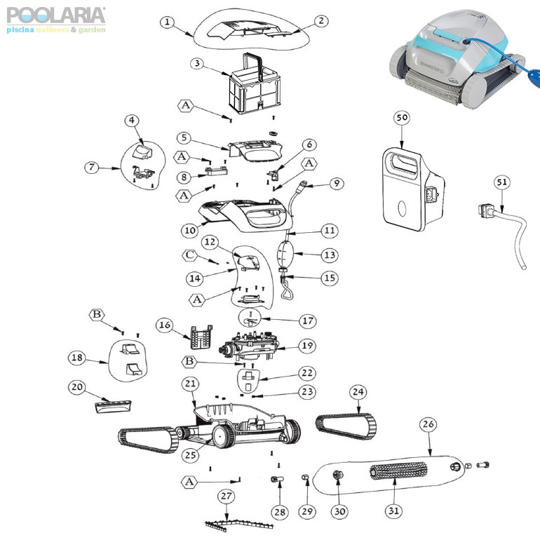 Recambios Dolphin Seamaster CL