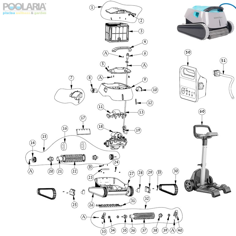 Recambios Dolphin Seamaster INT