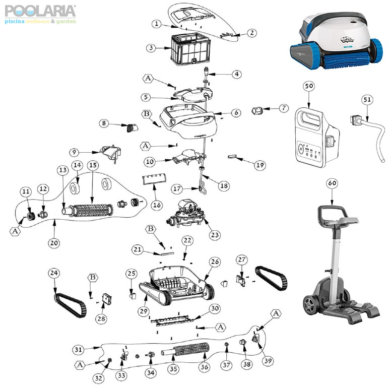 Recambios Dolphin S300i