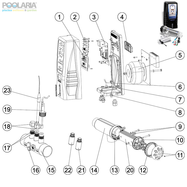 Recambios clorador salino AstralPool Smart + pH