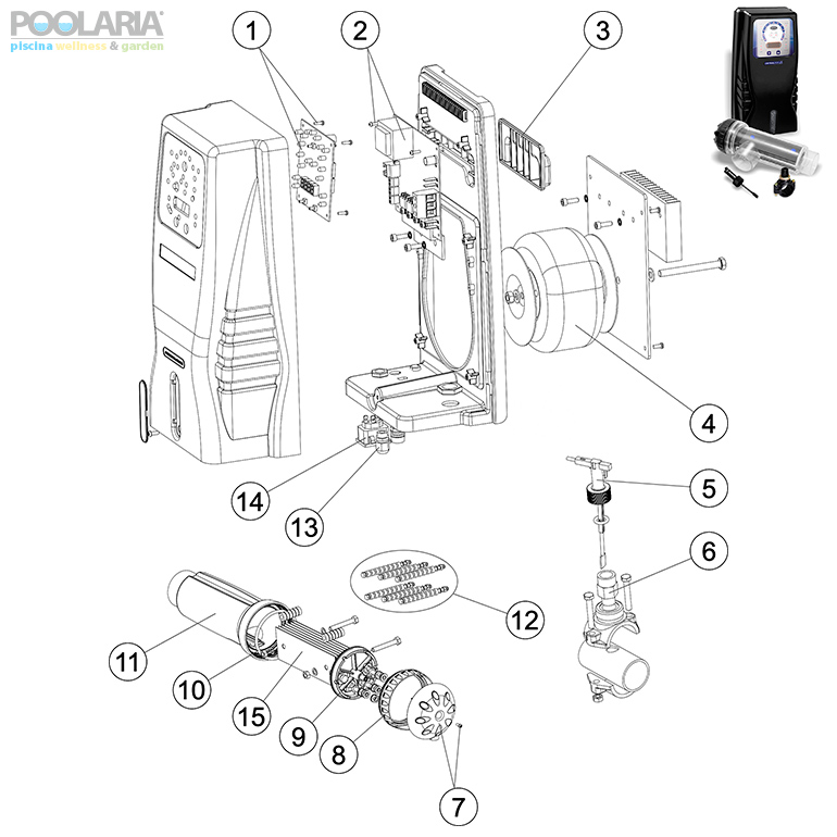 Recambios clorador salino AstralPool Smart +