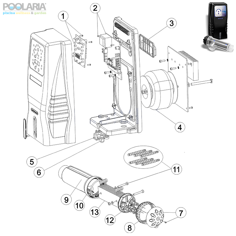 Recambios clorador salino AstralPool Smart