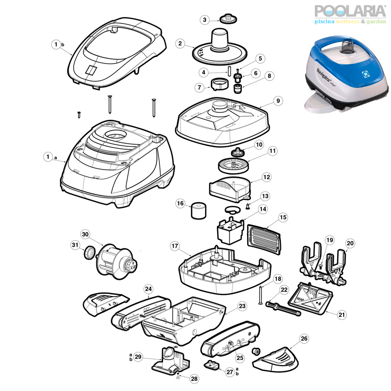 Recambios Hayward Navigator V-Flex