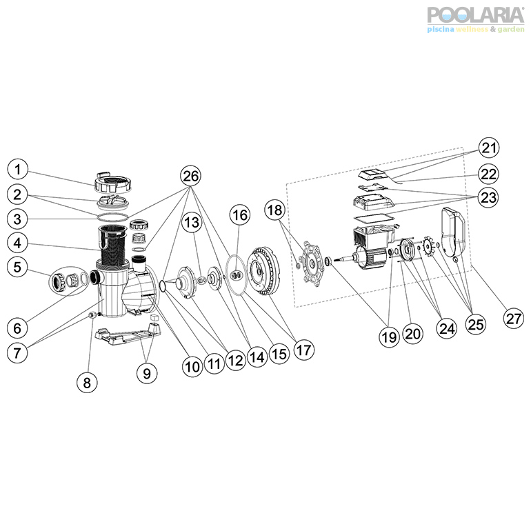 Recambios bomba Victoria Plus Silent VS AstralPool