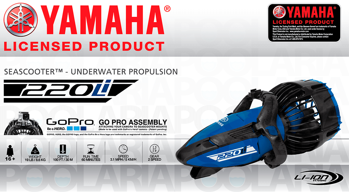 Características Yamaha Seascooter 220Li