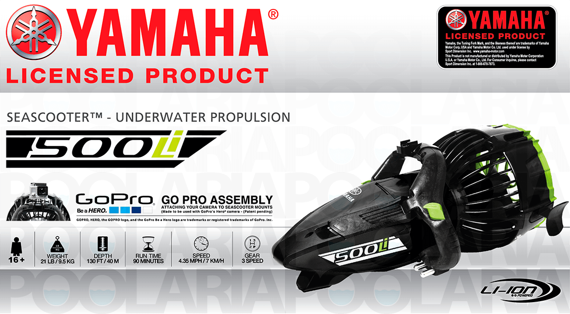 Características Yamaha Seascooter 500Li