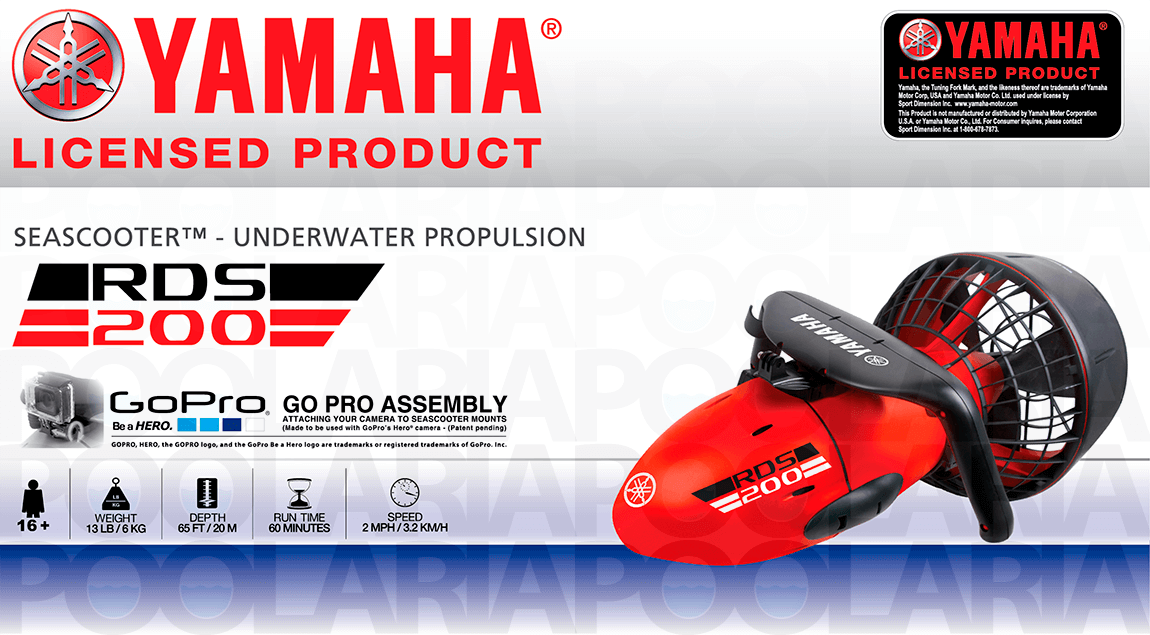 Características Yamaha Seascooter RDS200