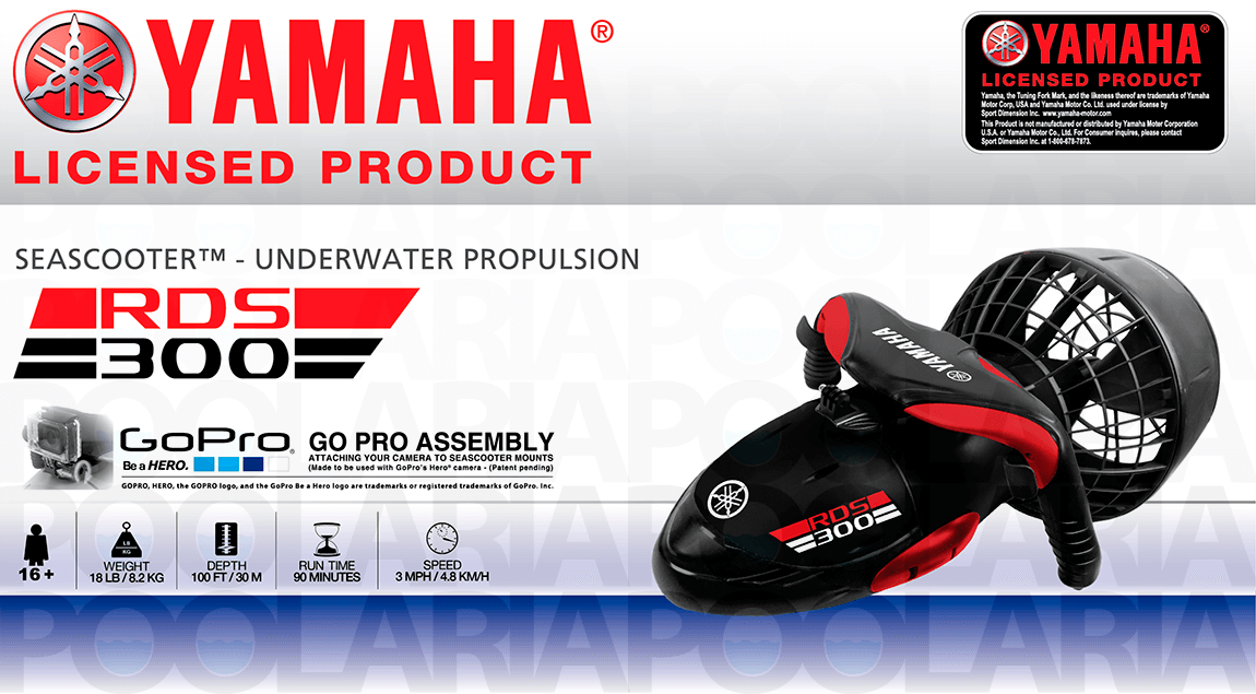 Características Yamaha Seascooter RDS300